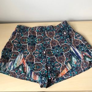 Multi colored shorts